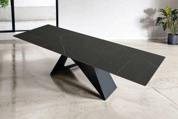 Porselen  Mermer Tablalı Yemek Masası Özel Tasarım Masa