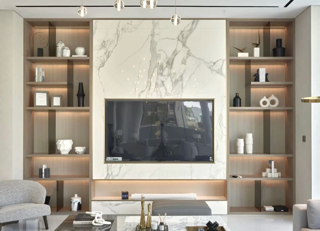 Porselen Mermer Tv Ünitesi