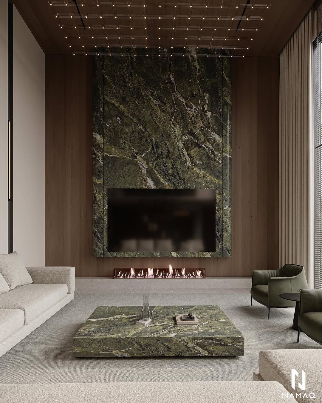 Porselen Mermer Tv Ünitesi