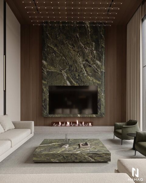 Porselen Mermer Tv Ünitesi